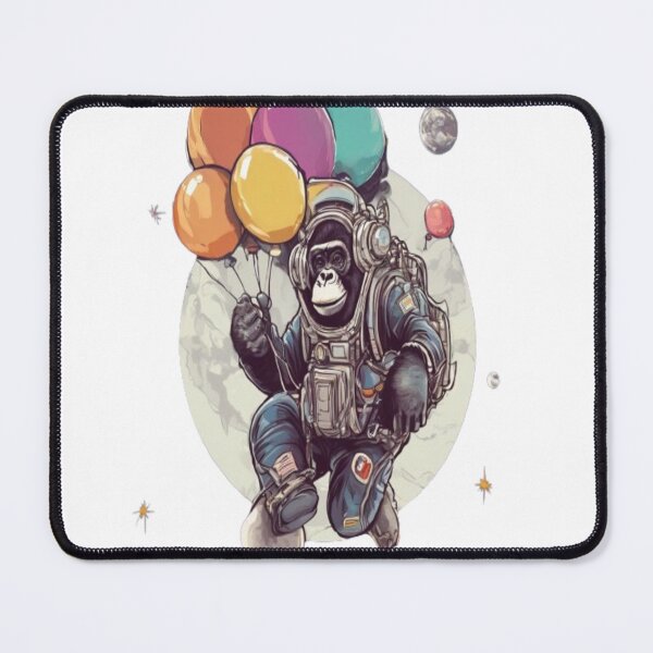 Item preview, gorilla astronaut in space cool design designed and sold by Hanebs.