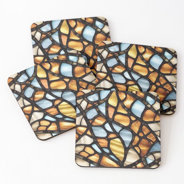 Item preview, Abstract Stained Glass Pattern Design designed and sold by TheArtOfPat.