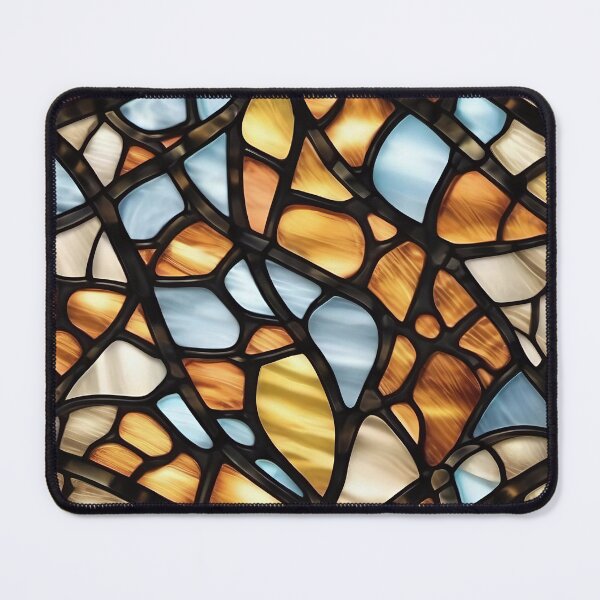Item preview, Abstract Stained Glass Pattern Design designed and sold by TheArtOfPat.