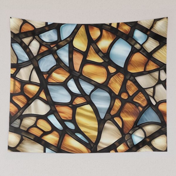 Item preview, Abstract Stained Glass Pattern Design designed and sold by TheArtOfPat.