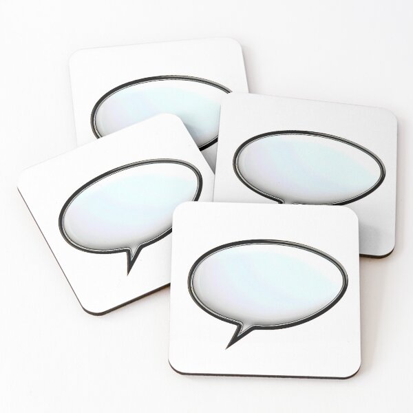 Item preview, 3D Effect Speech Bubble - Black Outline designed and sold by etherinkAI.