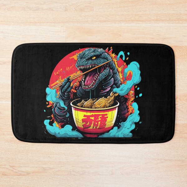 Item preview, godzilla eat ramen noodles designed and sold by maniabx.