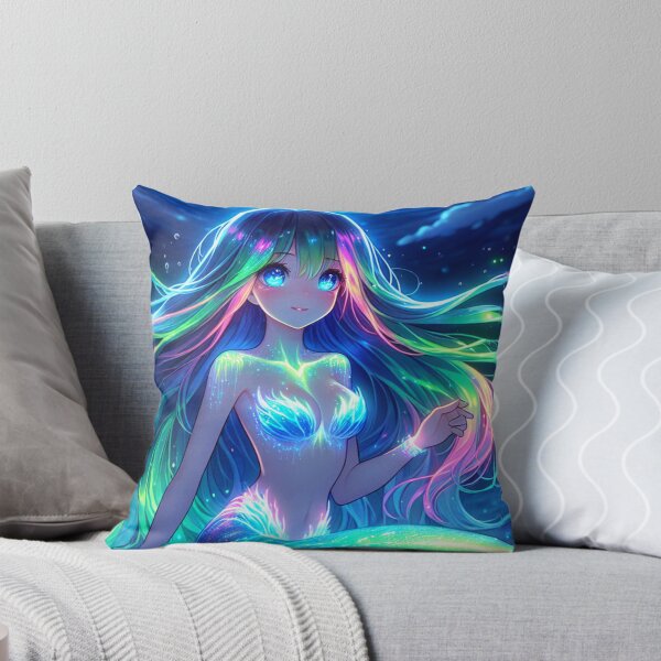 Item preview, Sirena de anime. Aurora Bioluminiscente. designed and sold by Tlemus9.
