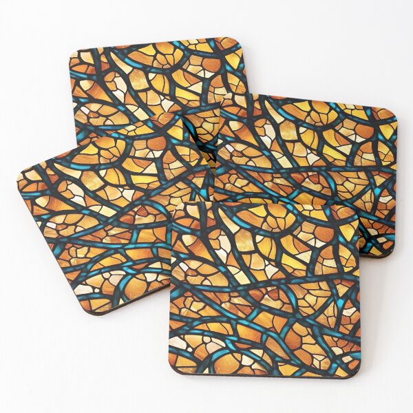 Item preview, Abstract Stained Glass Pattern Design designed and sold by TheArtOfPat.