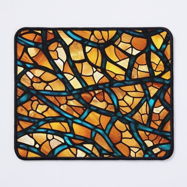 Item preview, Abstract Stained Glass Pattern Design designed and sold by TheArtOfPat.