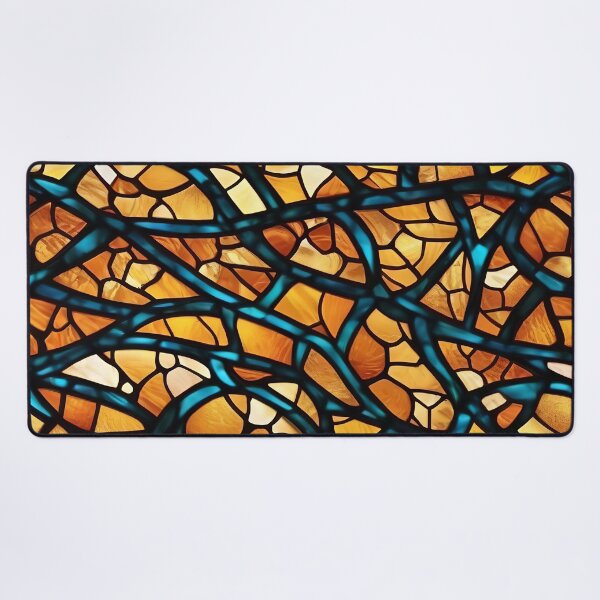 Item preview, Abstract Stained Glass Pattern Design designed and sold by TheArtOfPat.