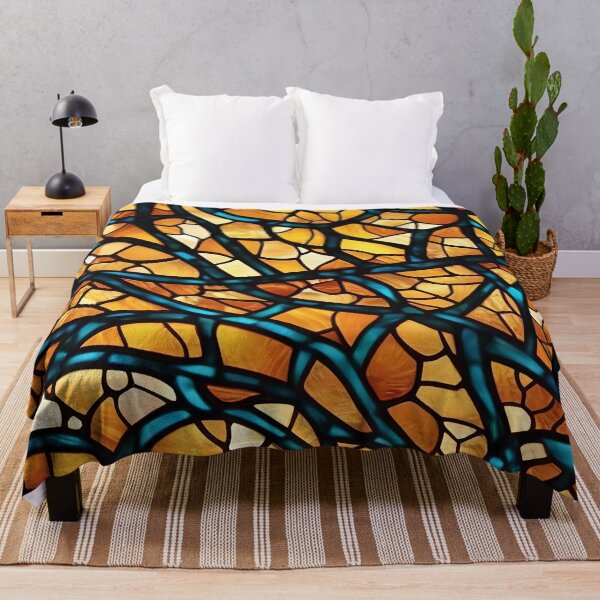 Item preview, Abstract Stained Glass Pattern Design designed and sold by TheArtOfPat.