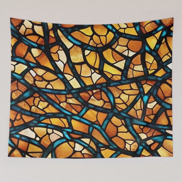 Item preview, Abstract Stained Glass Pattern Design designed and sold by TheArtOfPat.