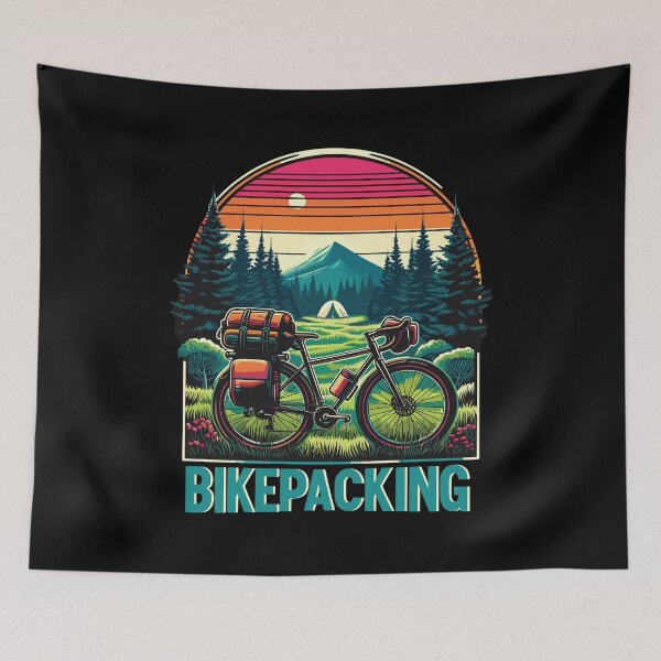 Item preview, A Bikepacking Adventure with gravel bike designed and sold by mergmart.