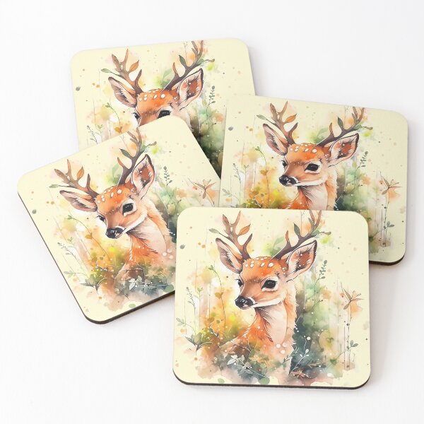 Item preview, deer cute animal designed and sold by maniabx.