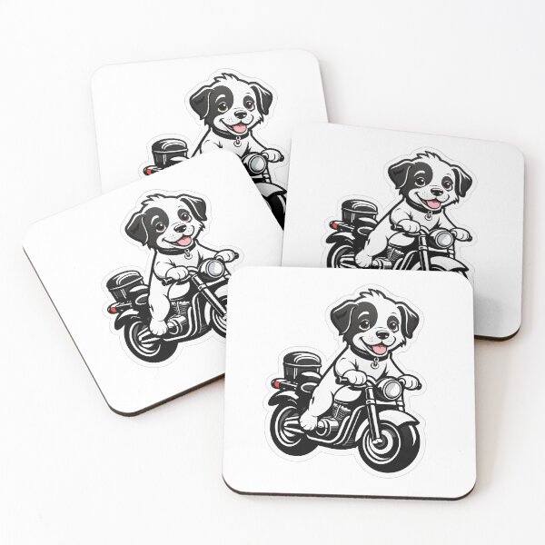 Item preview, Biker dog designed and sold by Stay-Pawsitive.