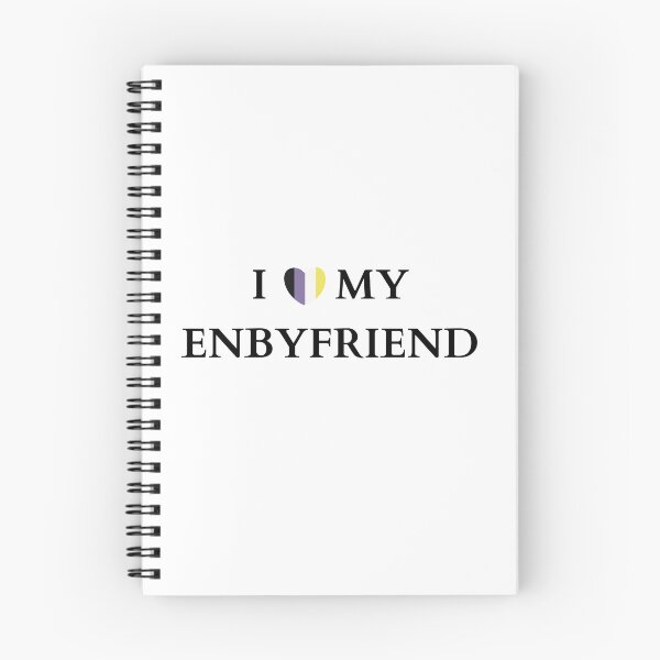 Item preview, I LOVE MY ENBYFRIEND designed and sold by LittleLizzard.