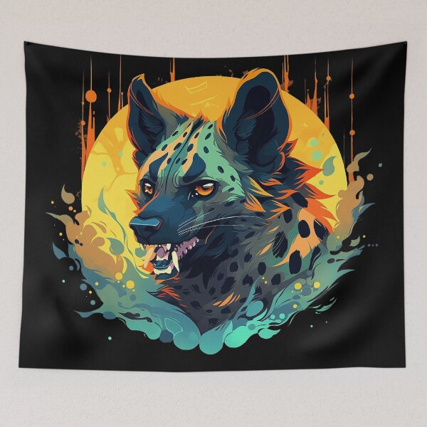 Item preview, hyena head designed and sold by maniabx.