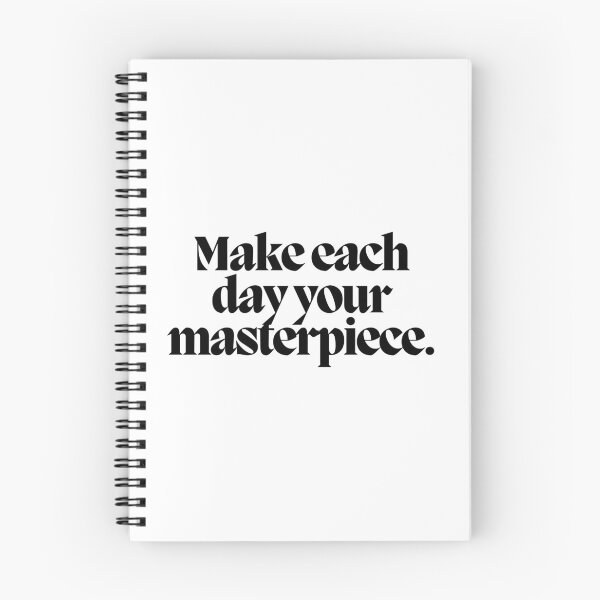 Item preview, Make each day your masterpiece. designed and sold by CharmStudio.