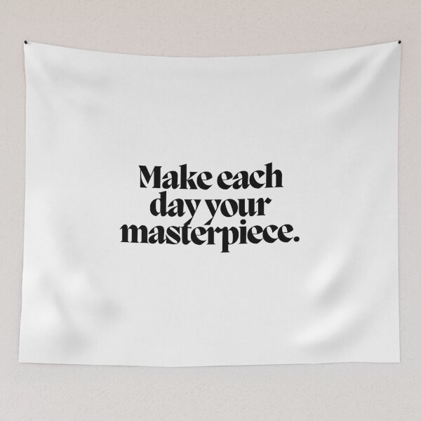 Item preview, Make each day your masterpiece. designed and sold by CharmStudio.