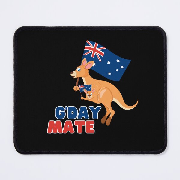 Item preview, Australia G'day Mate Funny Kangaroo Design  designed and sold by MateZone.