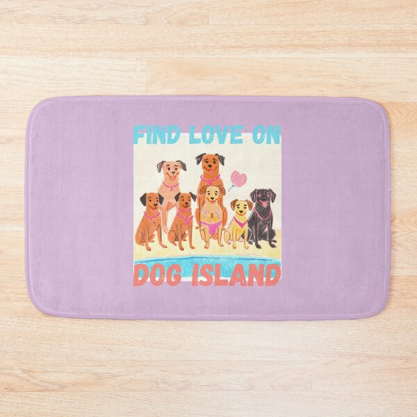Item preview, Find Love On Dog Island designed and sold by PunnyPawsArt.