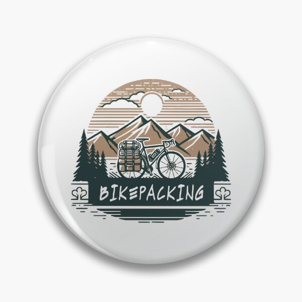 Item preview, Gravel Bike Bikepacking Retro designed and sold by mergmart.