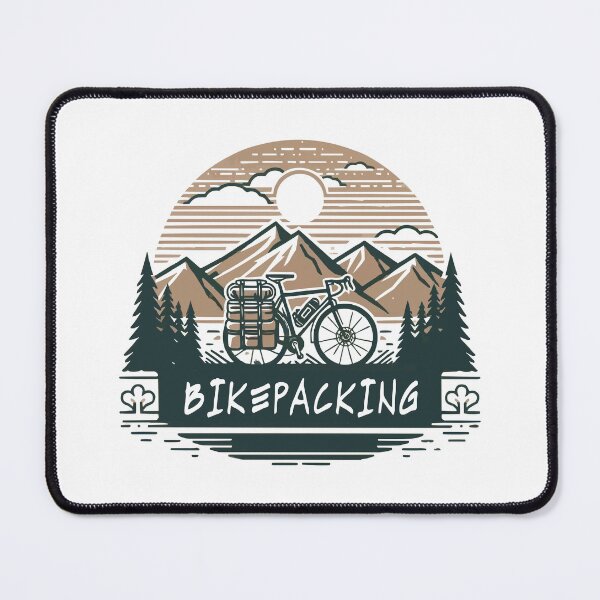 Item preview, Gravel Bike Bikepacking Retro designed and sold by mergmart.