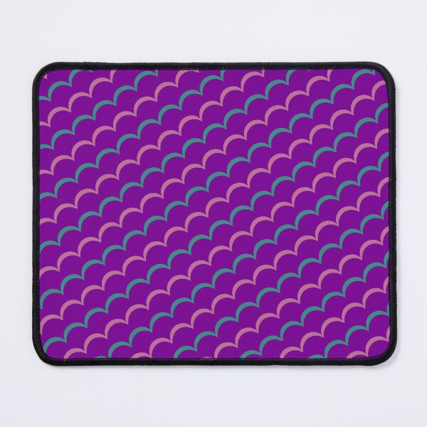 Item preview, Verde & Rose Alternating Color Waves Pattern Enduring Stencils designed and sold by Alchemy-A-La-G.