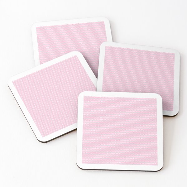 Item preview, Blue & White Alternating Color Waves Pink Enduring Stencils designed and sold by Alchemy-A-La-G.