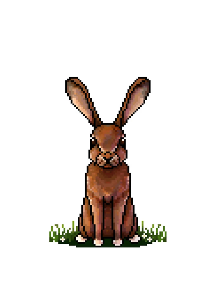 Thumbnail 4 of 4, iPhone Case, Pixel Rabbit designed and sold by EmHurst10.