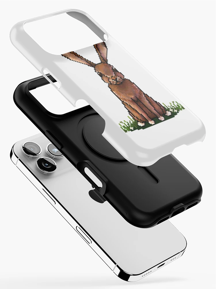 Thumbnail 2 of 4, iPhone Case, Pixel Rabbit designed and sold by EmHurst10.