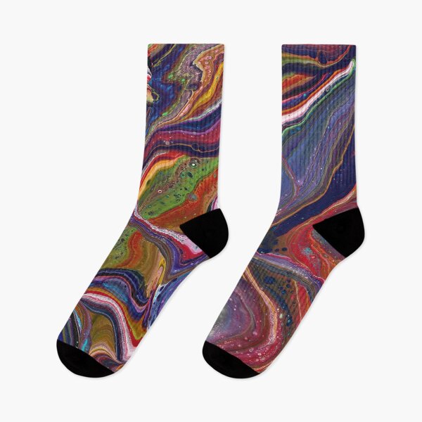 Item preview, Queen For A  Day 1 Wild Colorful Acyrlic Abstract designed and sold by Doug  Siegel.