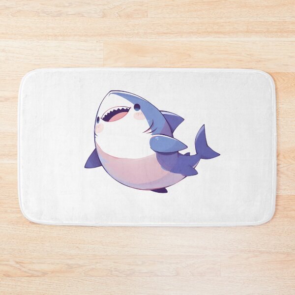 Item preview, Cute Kawaii Shark designed and sold by StickySparkle.