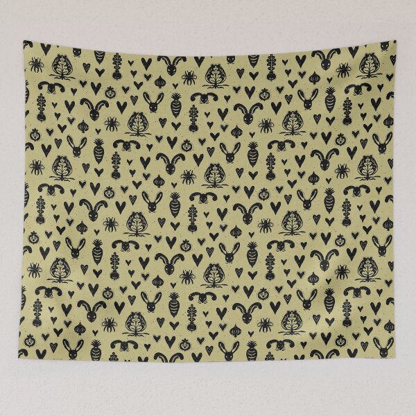 Item preview, Garden Things - Gold + Coal designed and sold by Irene Estelle.