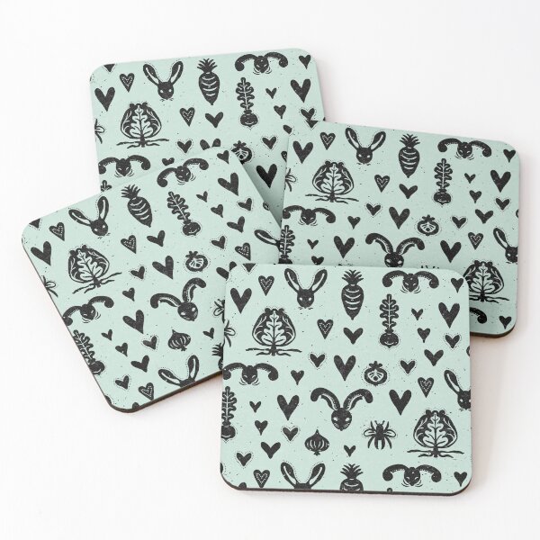 Item preview, Garden Things - Mint + Coal designed and sold by Irene Estelle.