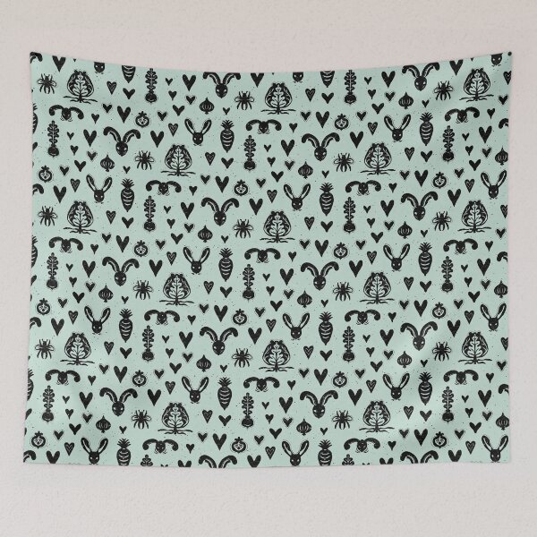 Item preview, Garden Things - Mint + Coal designed and sold by Irene Estelle.