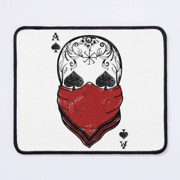 Item preview, spade card with skull designed and sold by KalpeaTytto.