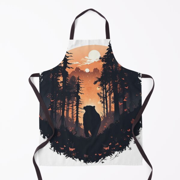 Item preview, bear in forest designed and sold by maniabx.