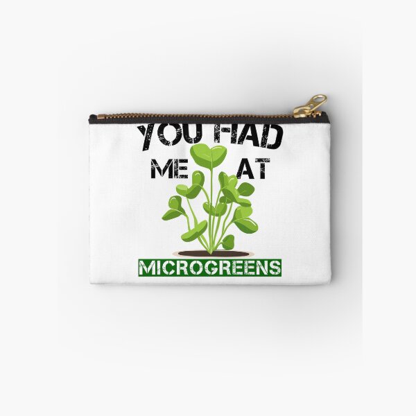 Item preview, You Had Me At Microgreens Funny Gardening designed and sold by SharpThreadZ.