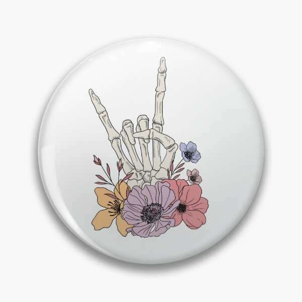 Item preview, flowers and rock n roll designed and sold by mmooncreations.