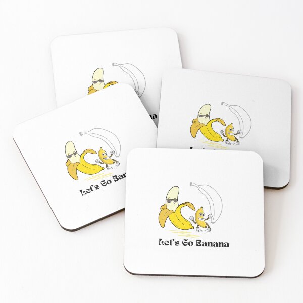 Item preview, “Unpeeling Fun: Let’s Go Banana!” designed and sold by InkImagination1.