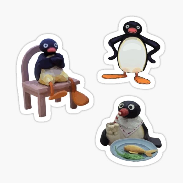 Vista previa del artículo con la obra «paquete de pingüinos pingu», diseñado y vendido por maryflo.