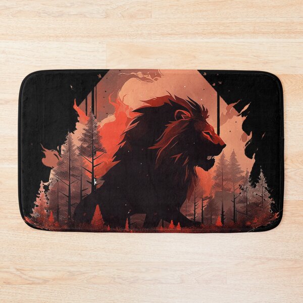 Item preview, wild lion designed and sold by maniabx.