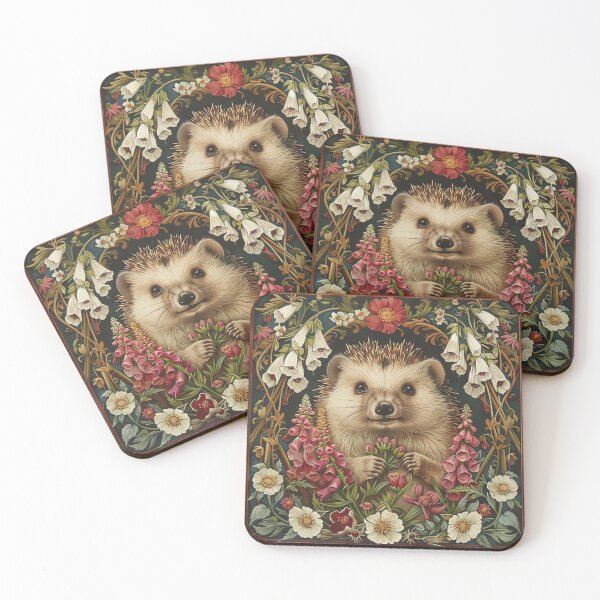 Item preview,  Hedgehog. Autumn snuggles. designed and sold by AnnDart.
