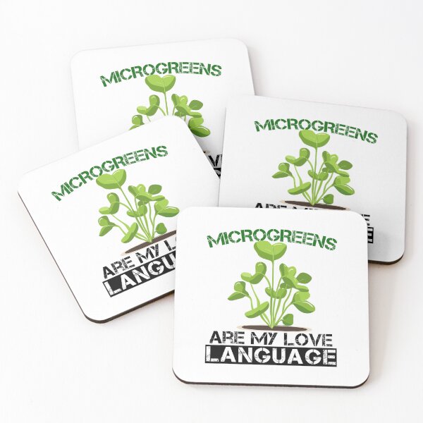 Item preview, Microgreens Are My Love Language Funny Farming designed and sold by SharpThreadZ.