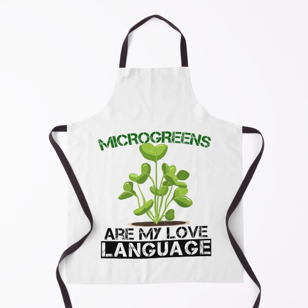 Item preview, Microgreens Are My Love Language Funny Farming designed and sold by SharpThreadZ.