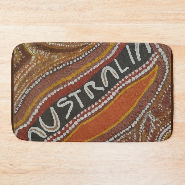 Item preview, Australia - Aboriginal Art Inspired 2 designed and sold by rylalgarra.