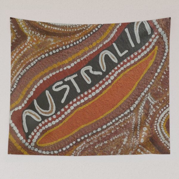 Item preview, Australia - Aboriginal Art Inspired 2 designed and sold by rylalgarra.