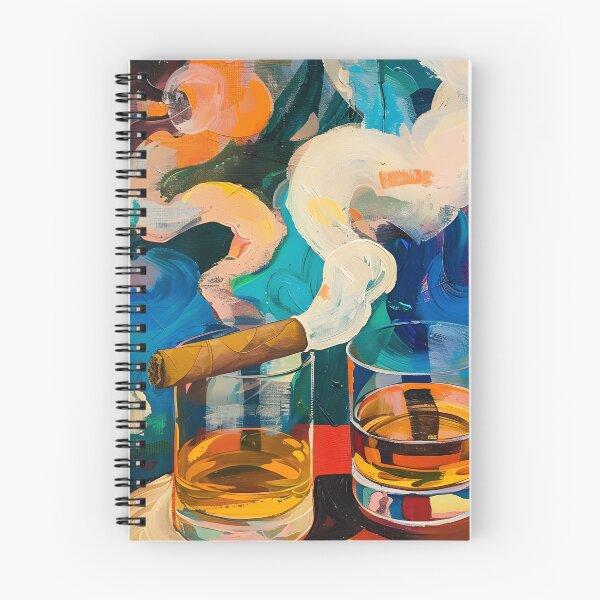Artikelvorschau, Harmonische Abstraktionen – Eine vom Bauhaus inspirierte Ode an Farbe, Linie und Form in der Whisky-Zigarrenkunst entworfen und verkauft von OlfactoART Studio.