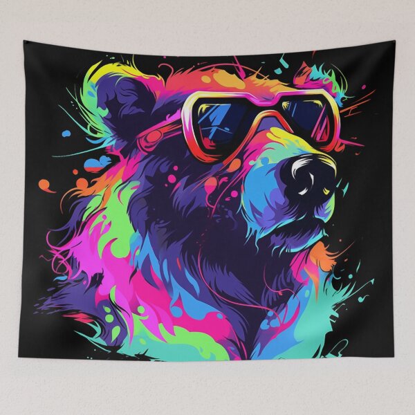 Item preview, cool bear designed and sold by maniabx.