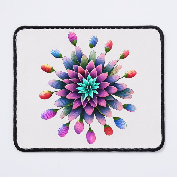 Item preview, 3-D Floral Colorful Pattern designed and sold by MargaretFasDes.
