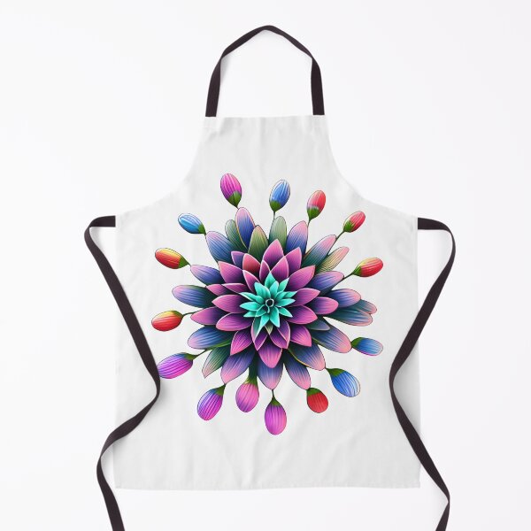 Artikelvorschau, Buntes 3D-Blumenmuster entworfen und verkauft von MargaretFasDes.