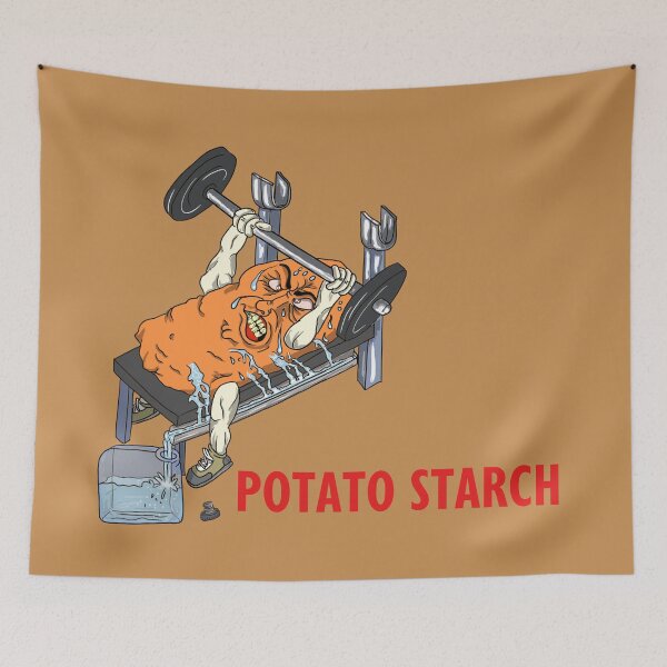 Item preview, potato starch designed and sold by AyseAkcay.