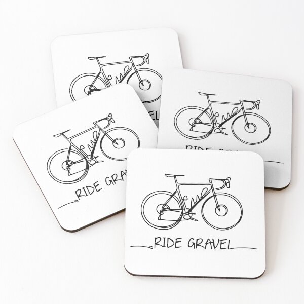 Item preview, Ride Gravel line art designed and sold by mergmart.